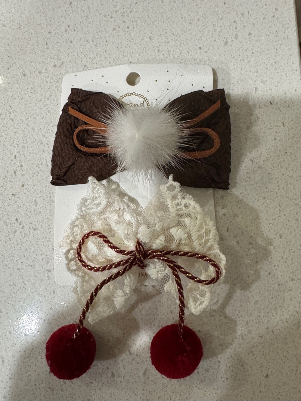 Custom Skullpanda Doll Bag Charm Plaid - Brown/Tan - Picture 4 of 4